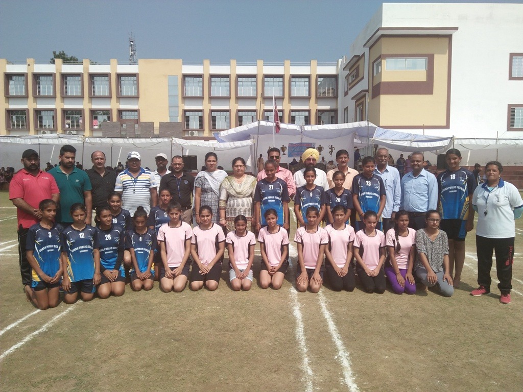 CBSE KHO KHO CLUSTER XVI 2017-18