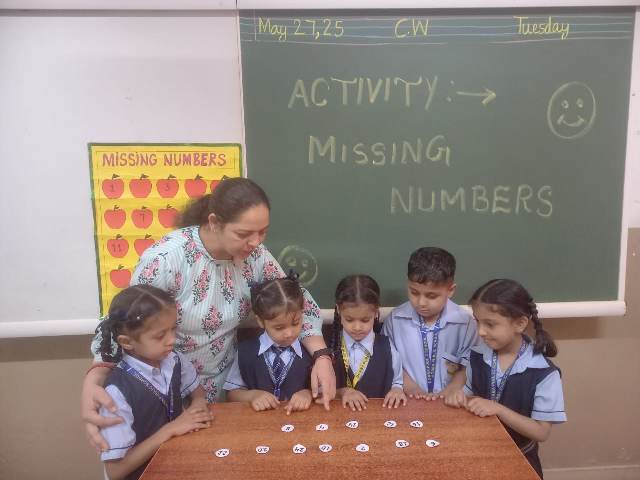 MISSING NUMBERS ACTIVITY