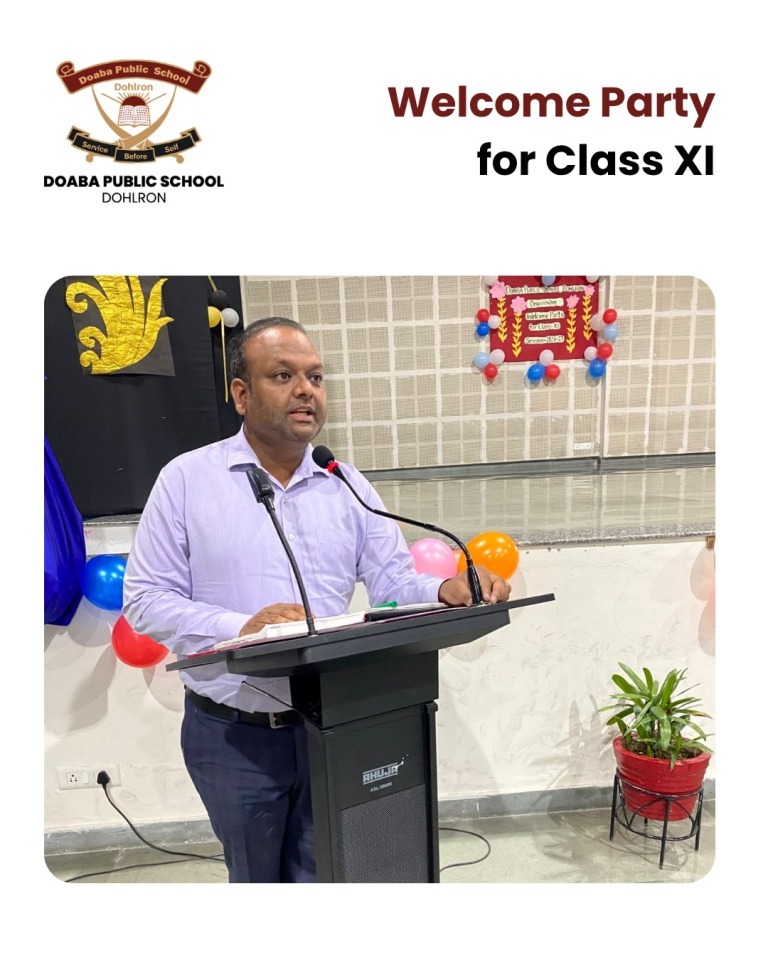 WELCOME PARTY FOR CLASS XI