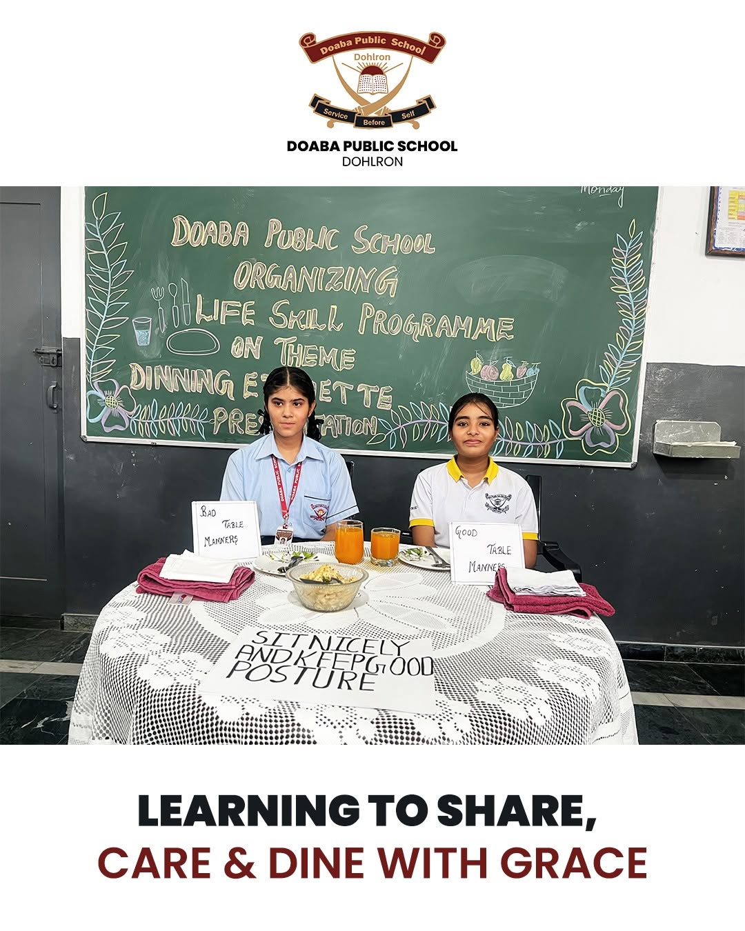 Learning Dining Etiquette